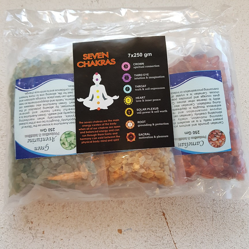 7 Chakra Chips Pack 7 Chakra Chips Pack
